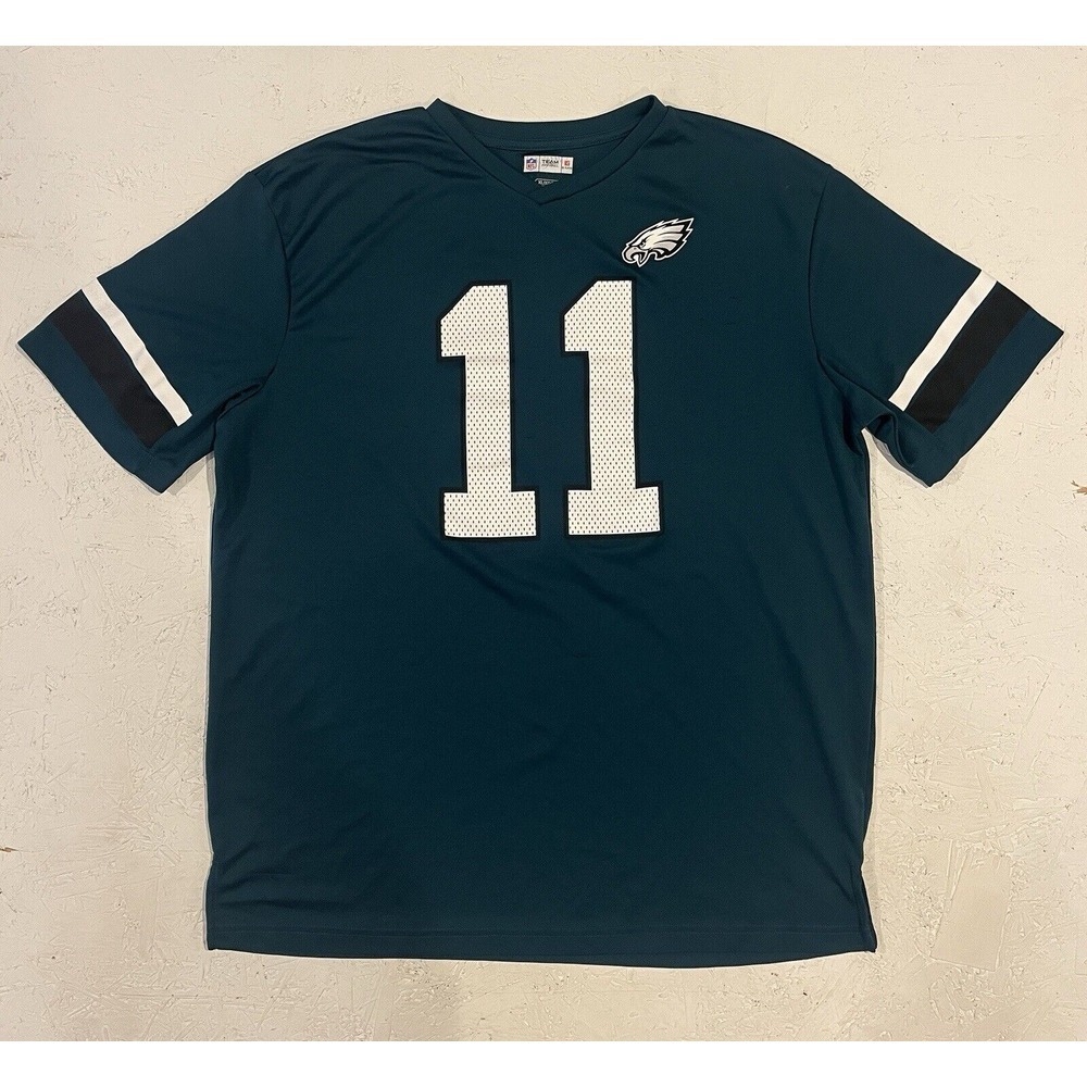 NFL Wentz #11 Philadelphia Eagles Men's Teal Green Football Jersey Sz XL